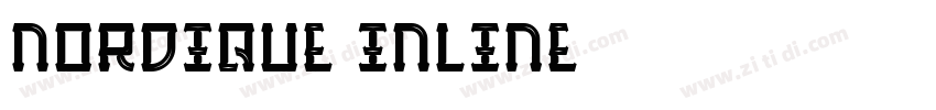 Nordique inline字体转换